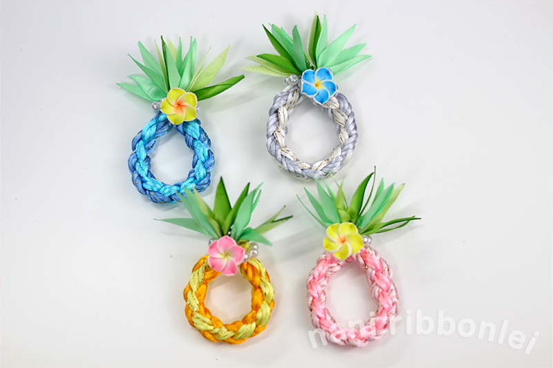 パイナップル with プルメリア ストラップ